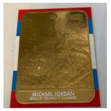Michael Jordan Genuine Diamond 23kt Gold Limited Edition 1997 Basketball Card