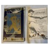 Roger Maris /10,000 Limited Edition 24 kt Gold Signature Colelctible 61st Home Run With COA Baseball Card