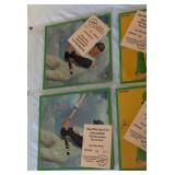 (5) 1964 Auravision Record Cards - Allison, Gentile, Ward Vintage Baseball