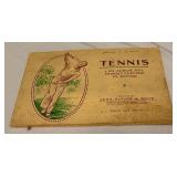 1963 Tennis: An Album of Famous Players In Action Complete With 50 Cards - Vintage