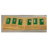 1963 Tennis: An Album of Famous Players In Action Complete With 50 Cards - Vintage