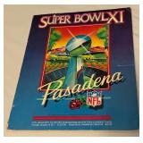Super Bowl XI 1977 Official Football Program