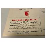 St. Paul Saints 1945 Official Scorebook Magazine Vintage Baseball