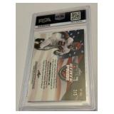 Brian Robinson Auto /5 PSA 10 Gem Mint, Pop 1!, 2022 Leaf Metal Draft S/P Au-Zebra Wave #SPBRJ Football Card