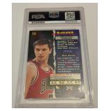 Toni Kukoc RC PSA 9 Mint 1993 Stadium Club #336 Rookie Basketball Card