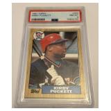 Kirby Puckett PSA 8 NM-MT 1987 Topps #450 Minnesota Twins Baseball Card