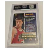 Toni Kukoc RC PSA 8 NM-MT 1993 Stadium Club #336 Rookie Basketball Card