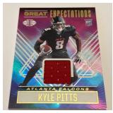 Kyle Pitts Relic RC 2021 Illusions Great Expectations #GE-KP Footballl Card