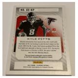 Kyle Pitts Relic RC 2021 Illusions Great Expectations #GE-KP Footballl Card
