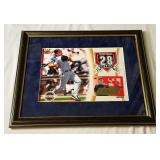 Autin Kearns /200 Auto Card and Patch Framed Piece Upper Deck Authentics Baseball