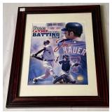 Joe Mauer Famed MLB Baseball Photo - Minnesota Twins