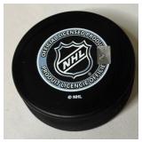 Jordan Greenway Signed NHL Puck With Upper Deck COA - Minnesota Wild
