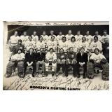 Minnesota Fighting Saints 1974-75 Full Team Signed Photo Roster - Hockey