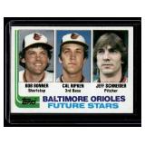 Cal Ripken Jr. RC 1982 Topps Orioles Future Stars #21 Rookie Vintage Baseball Card