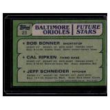 Cal Ripken Jr. RC 1982 Topps Orioles Future Stars #21 Rookie Vintage Baseball Card