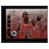 Michael Jordan Emotion Insert 1995 SkyBox #100 Basketball Card