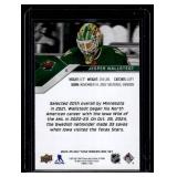 Jesper Wallstedt RC Star Rookies 2025 Upper Deck #7 Minnesota Wild Hockey Card
