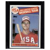 Mark McGwire RC 1985 Topps Team USA #401 Rookie Baseball Card