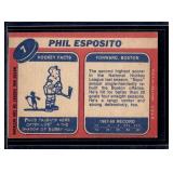 Phil Esposito 1968 Topps #7 Vintage Hockey Card