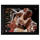 Michael Jordan Total D Insert 1995-96 Fleer #3 Basketball Card