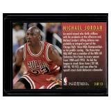 Michael Jordan Total D Insert 1995-96 Fleer #3 Basketball Card