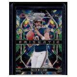 Caleb Williams Prizmatic Insert RC 2024 Prizm #1 Rookie Football Card
