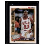Michael Jordan 1992-93 NBA Hoops Supreme Court #SC1 Basketball Card