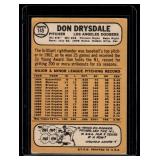 Don Drysdale 1968 Topps #145 Vintage Baseball Card