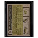 Zorro Versalled RC 1961 Topps #21 Vintage Minnesota Twins Baseball Card