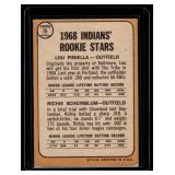 Lou Piniella 1968 Topps Indian Rookie Stars #16 Vintage Baseball Card