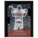 Chipper Jones Die Cut Refractor 2000 Stadium Club Clear Shots #CS4 Baseball Card