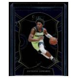 Anthony Edwards RC 2021 Select Concourse Blue #61 Rookie Minnesota Timberwolces Basketball Card