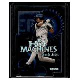 Derek Jeter Die Cut Hit Machines 2000 Fleer Metal #7 Insert Baseball Card