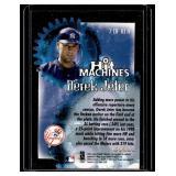 Derek Jeter Die Cut Hit Machines 2000 Fleer Metal #7 Insert Baseball Card