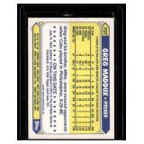 Greg Maddux RC 1987 Topps Traded #70T Rookie Baseball Card