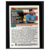 Miguel Cabrera RC 2000 Topps Traded #T40 Rookie Basebll Card