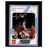 Michael Jordan 1989 Collegiate Collection Coca Cola #13 Basketball Card