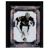 Jesper Wallstedt RC Insert 2025 SP Authentic Pageantry #P-82 Rookie Minnesota Wild Hockey Card