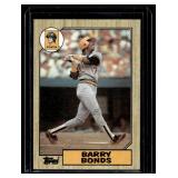Barry Bonds 1987 Topps #320 Rookie Baseball Card