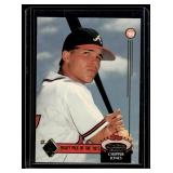 Chipper Jones RC 1992 Topps Stadium Club #1 Rookie Baseball Card