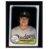 Fernando Valenzuela RC 1981 Fleer #140 Rookie Vitnage Baseball Card
