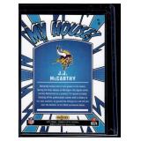 JJ McCarthy RC My House! Insert 2024 Donruss Optic #6 Rookie Baseball Card