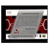 Albert Pujols Relic 2005 Upper Deck Game Jersey #GJ-AP Baseball Card