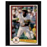Rickey Henderson 1982 Donruss #113 Vintage Baseball Card