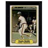 Ozzie Smith 1982 Fleer #582 Vintage Baseball Card