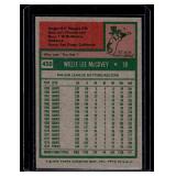 Willie McCovey 1975 Topps #450 Vintage Baseball Cad