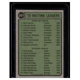 Rod Carew / Pete Rose 1974 Topps Batting Leaders #201 Vintage Baseball Card
