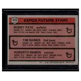 Tim Raines RC 1981 Topps Expos Future Stars #479 Rookie Vintage Baseball Card
