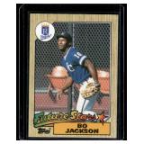 Bo Jackson RC 1987 Topps #170 Rookie Baseball Card