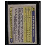 Bo Jackson RC 1987 Topps #170 Rookie Baseball Card
